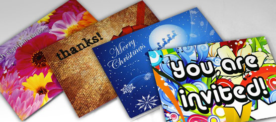 Starting from 25 cards up to thousands, make an impact with personalised cards.